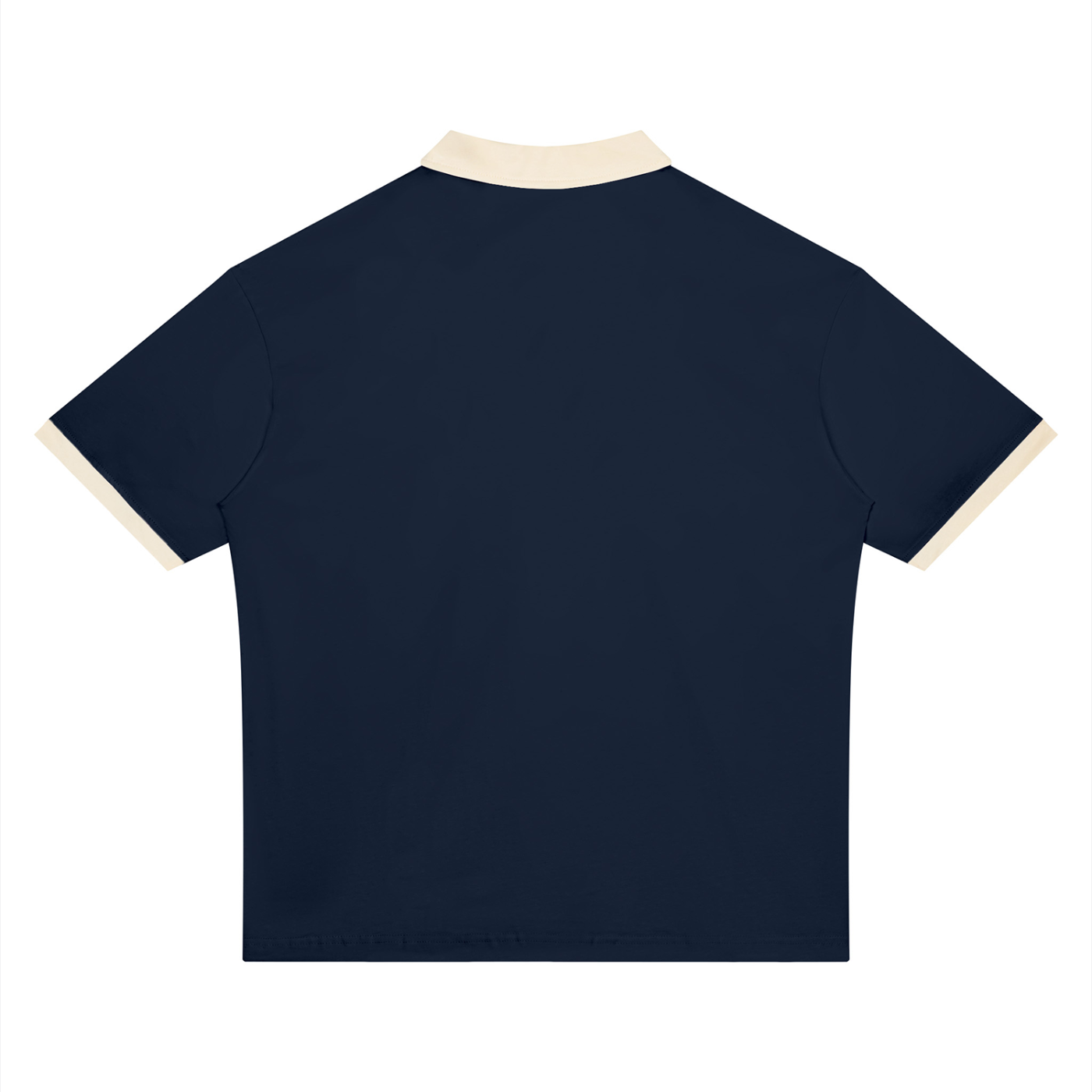Unisex Color Block Polo Shirt