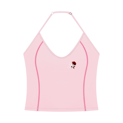 Women's Halter Neck Yoga Tank Top