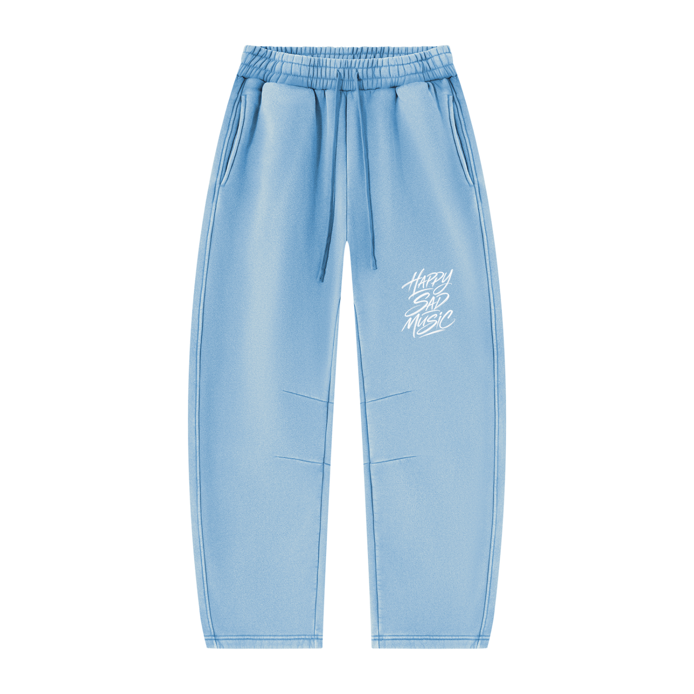 HSM Vintage Wash Barrel Leg Fleece Sweatpants