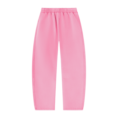 HSM Vintage Wash Barrel Leg Fleece Sweatpants