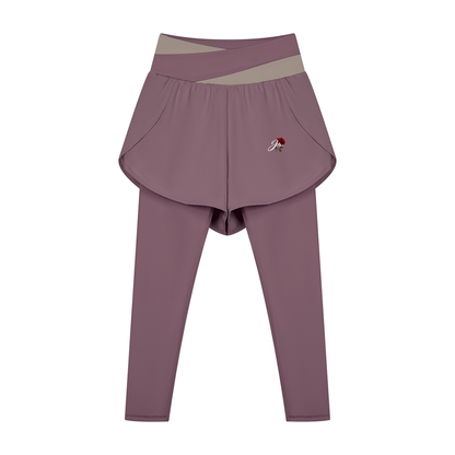 Women's Paneled High Waisted Yoga Leggings