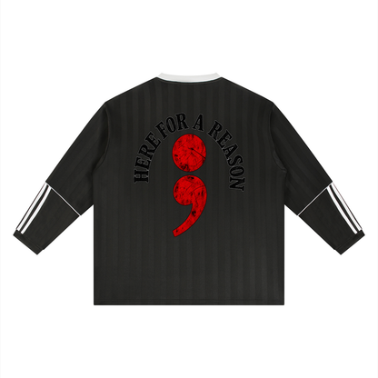 Unisex Striped Soccer Jersey