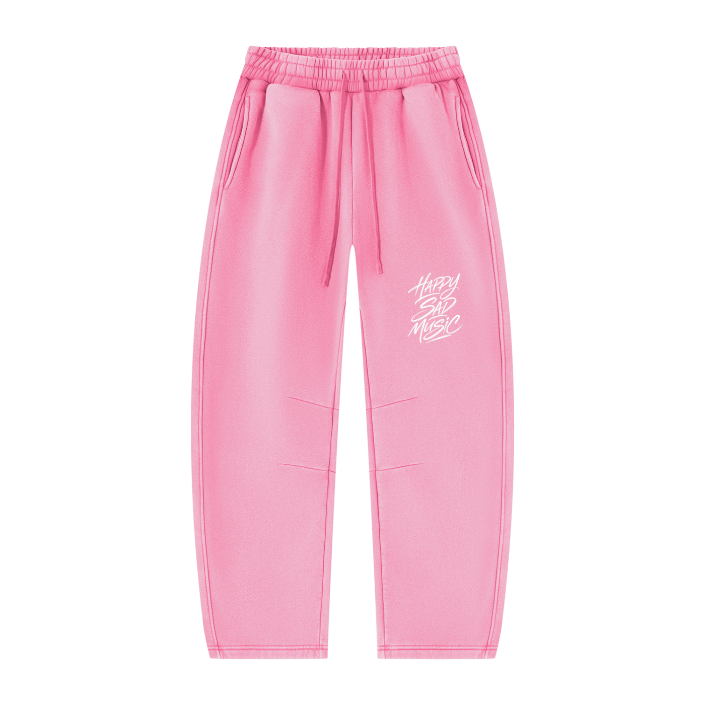 HSM Vintage Wash Barrel Leg Fleece Sweatpants