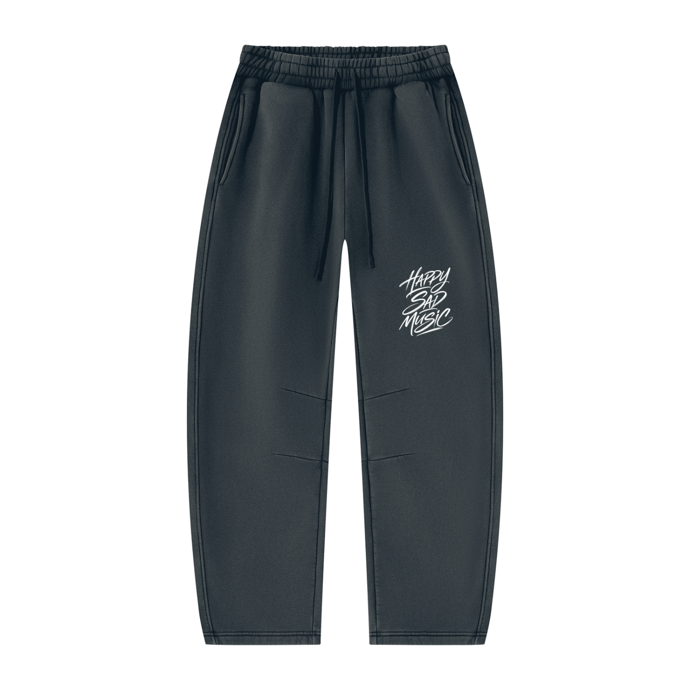 HSM Vintage Wash Barrel Leg Fleece Sweatpants