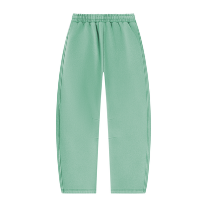 HSM Vintage Wash Barrel Leg Fleece Sweatpants