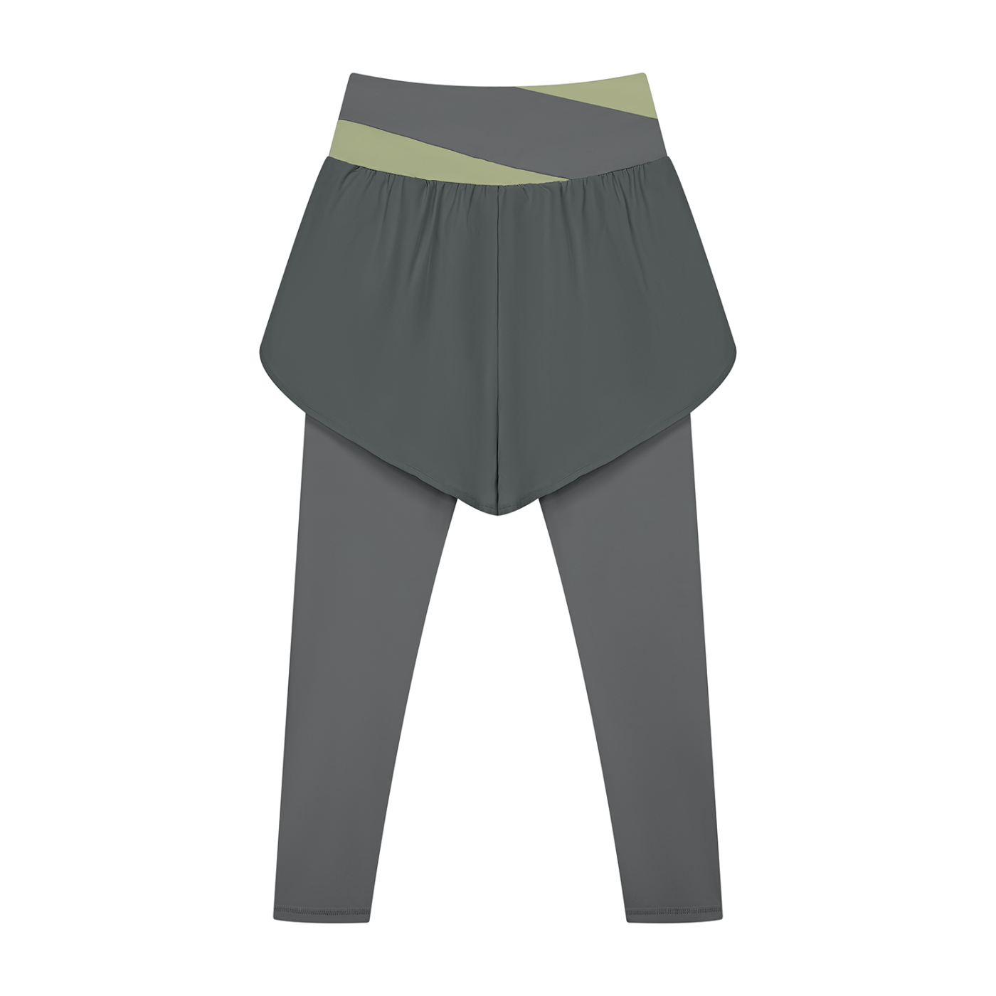 Women's Paneled High Waisted Yoga Leggings