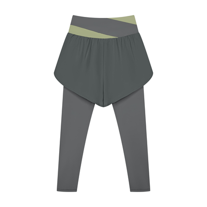 Women's Paneled High Waisted Yoga Leggings