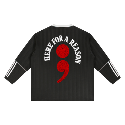 Unisex Striped Soccer Jersey