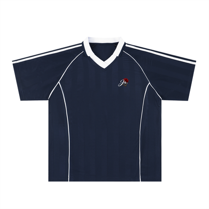 Shadow Stripe Collared Soccer Jersey