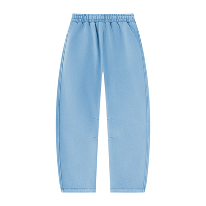 HSM Vintage Wash Barrel Leg Fleece Sweatpants