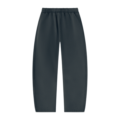 HSM Vintage Wash Barrel Leg Fleece Sweatpants