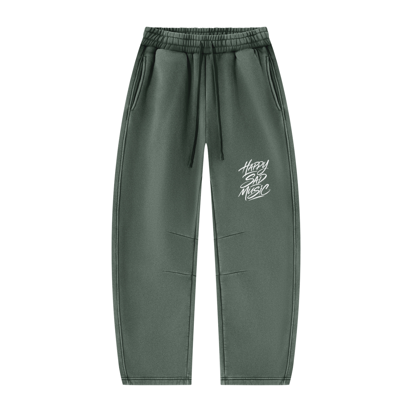 HSM Vintage Wash Barrel Leg Fleece Sweatpants