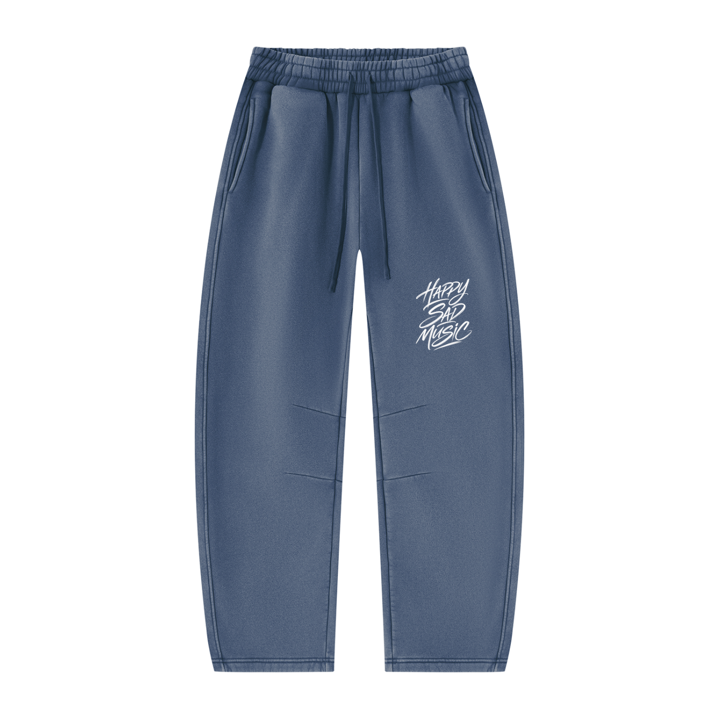 HSM Vintage Wash Barrel Leg Fleece Sweatpants