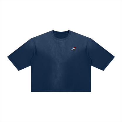 HSM Vintage Wash Sunfade Boxy T-Shirt