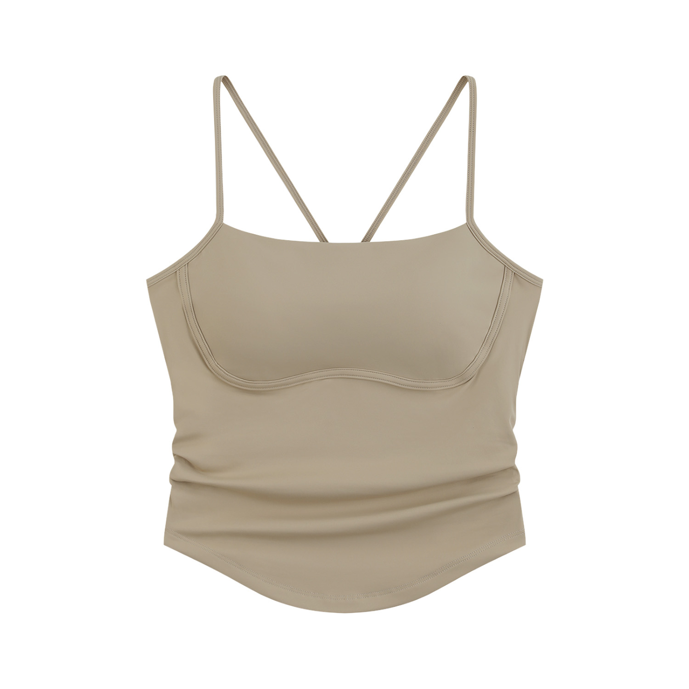 Women's Ruched Yoga Tank Top