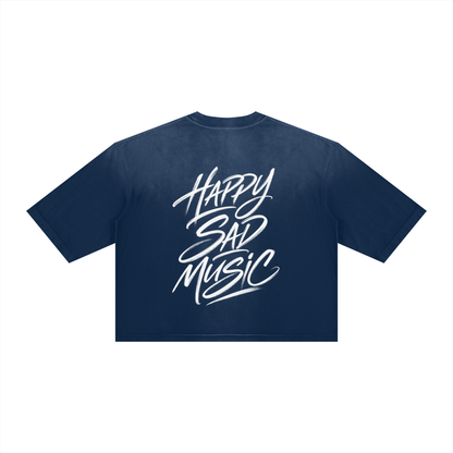 HSM Vintage Wash Sunfade Boxy T-Shirt