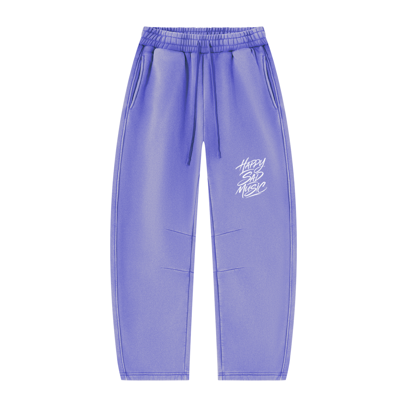 HSM Vintage Wash Barrel Leg Fleece Sweatpants